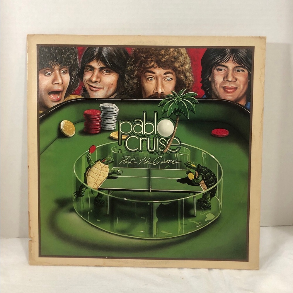 Pablo Cruise Part Of The Game 1979 A&M Records SP-3712 LP Vinyl Album w/Poster